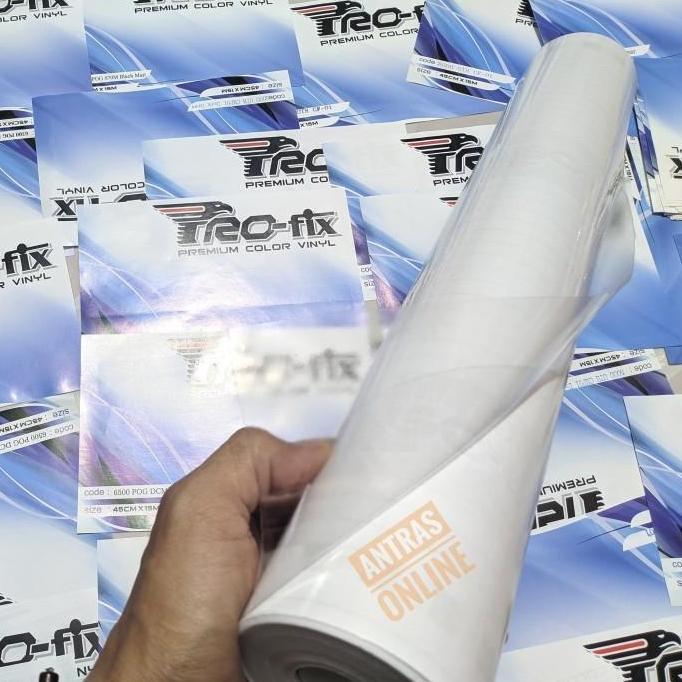 stiker scotlite putih transparan bening sticker skotlet motor mobil