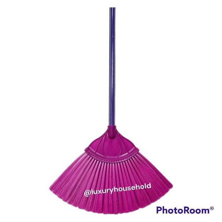 Big Promo Sapu Lantai Indostar Bossy Gagang Besi / Sapu Kipas / Sapu Lantai Gagang Besi