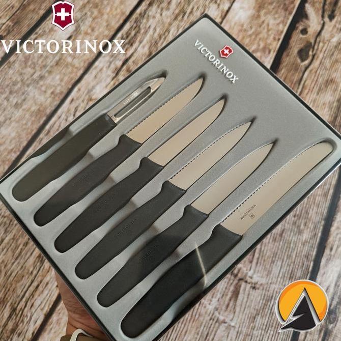 knife set paring victorinox 6 pcs original 5.1113.6