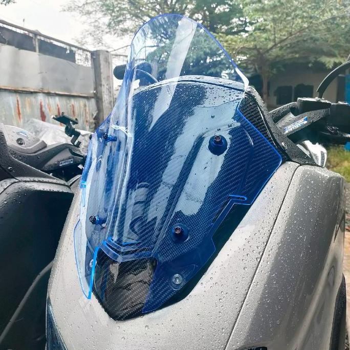 Visor Nmax New 2020/2021/2022 TDR Mini Sirip V2. Windshield Nmax Baru 2023 TDR Mini V2