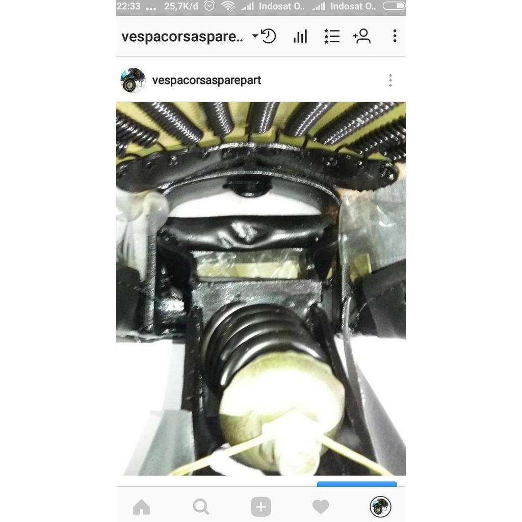 Jok Vespa Super Exclusive PX Original MG Nos