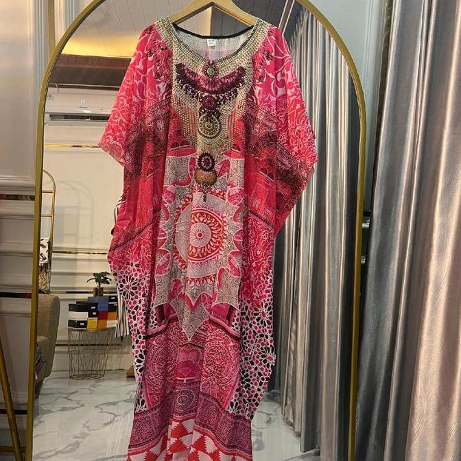 FLASH SALE Dress Kaftan India Silk Semi Sutra FLASH SALE