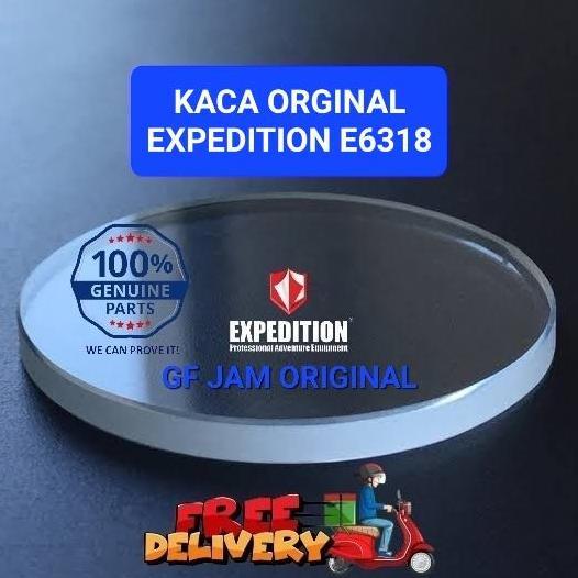 KACA JAM TANGAN EXPEDITION E6318 E 6318 ORIGINAL 100% PART DIJAMIN WATCH GLASS