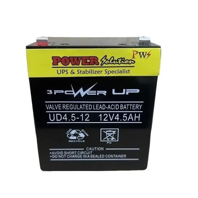 Battery Power up 12V 4.5Ah Baterai ups 12V 4 5Ah aki ups 12V 4 koma 5
