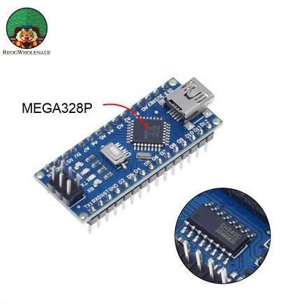 FYODORU Arduino Nano V3.0 CH340 Compatible Board Atmega328 Microcontroller VERSI ORIGINAL