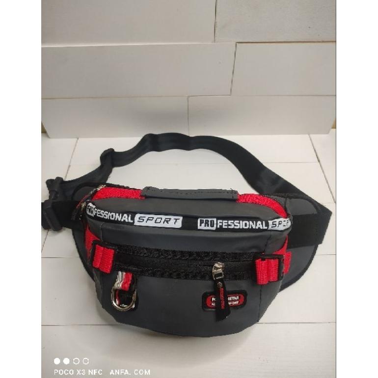 tas pinggang pria tas selempang pria WAISTBAG tas punggung pria waterproof