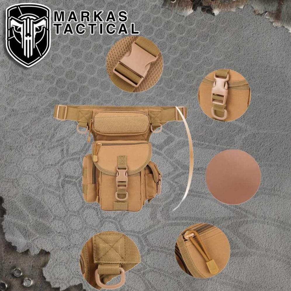 Tas paha pria tas tactical pria tas oudoor import
