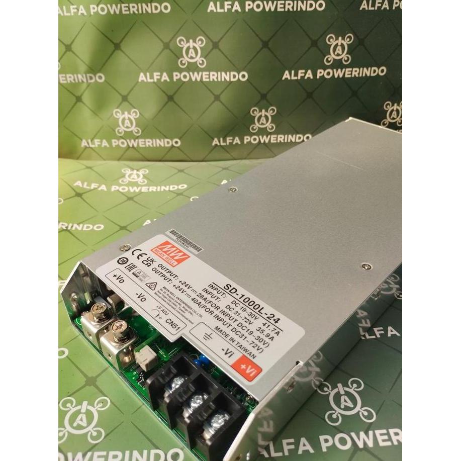 Terbaru MEANWELL SD-1000L-24 MEAN WELL DC-DC CONVERTER alfa-p00 Ayo Beli
