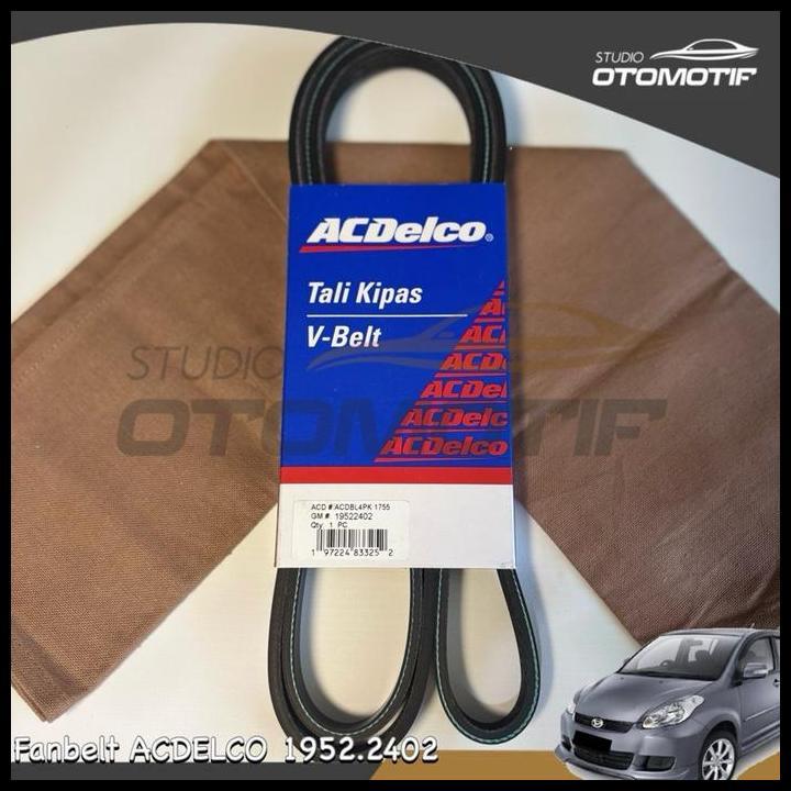 BEST DEAL FANBELT ALTERNATOR AC SIRION GEN1 2007-2012 VVTI M300 ACDELCO 2402 FAN BELT VBELT SABUK TA