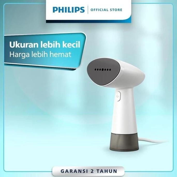 TERLARIS - Philips Setrika Uap Handheld STH1010 Putih - Setrika Uap Ringan, philips setrika uap, set