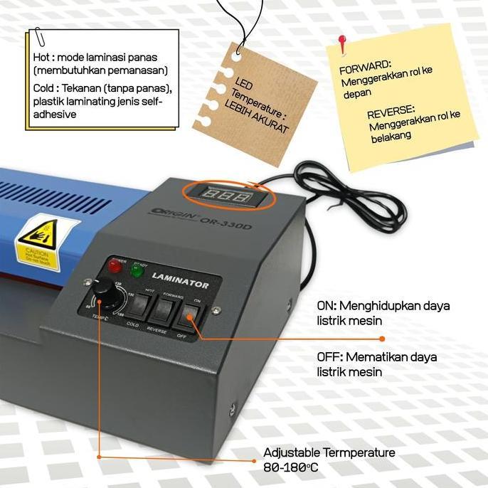 Mesin Laminating Origin OR-330