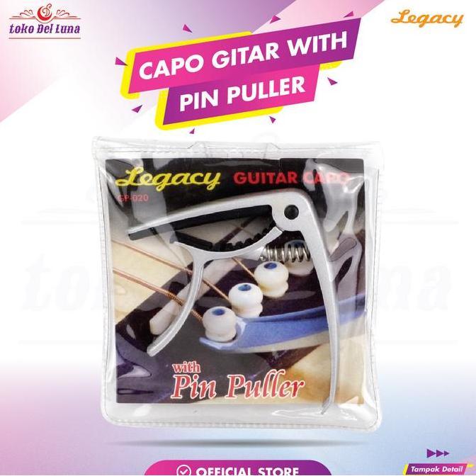 capo gitar LEGACY GUITAR CAPO + PIN PULLER GP-02 (TERBAIK) (TERBARU) (TERMURAH)