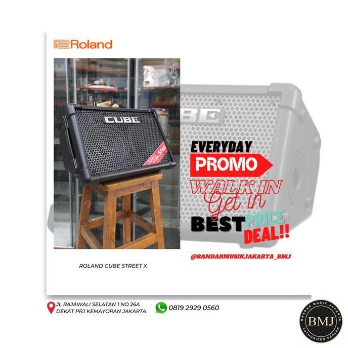 Roland Cube Street EX Guitar Combo Amp,BMJ (TERBAIK) (TERBARU) (TERMURAH)