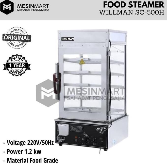 Food Steamer Mesin Kukus Penghangat Dimsum Bakpao Listrik