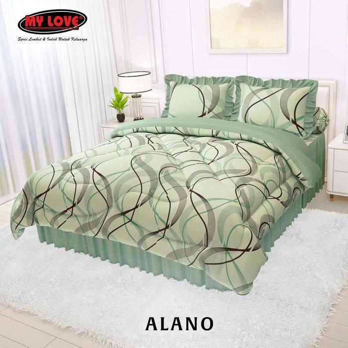 Bedcover Set 180x200 My Love Rumbai / Bed Cover My Love Rumbay 180x200