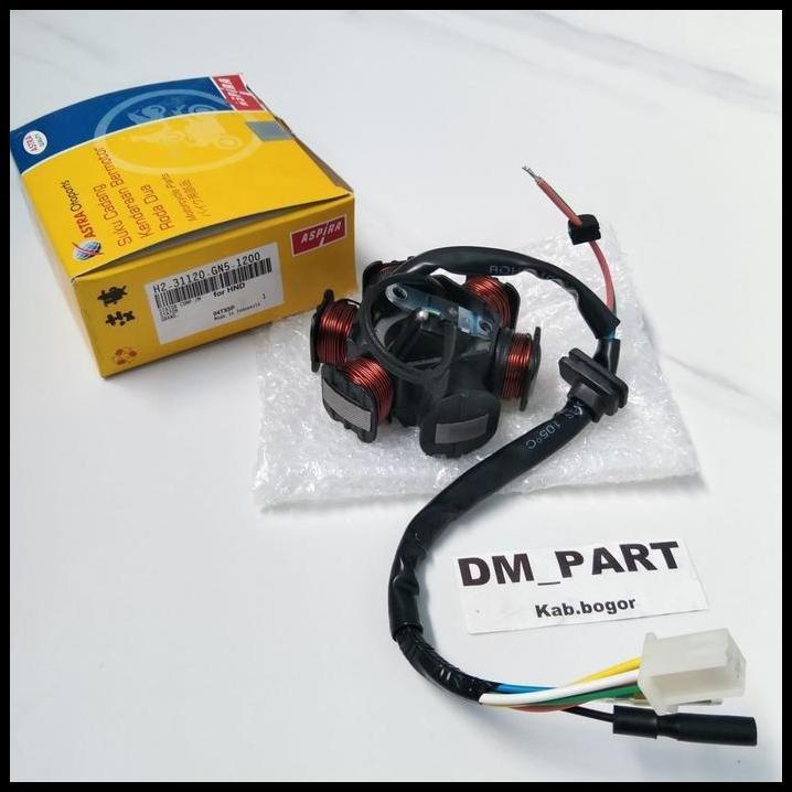 TERLARIS SPULL SPUL SEPUL STATOR COMP HONDA GRAND ORI ASPIRA GN5 