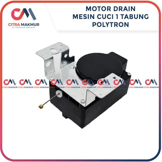 NEW - Motor Drain Mesin Cuci 1 Tabung Polytron Retractor Pembuangan air
