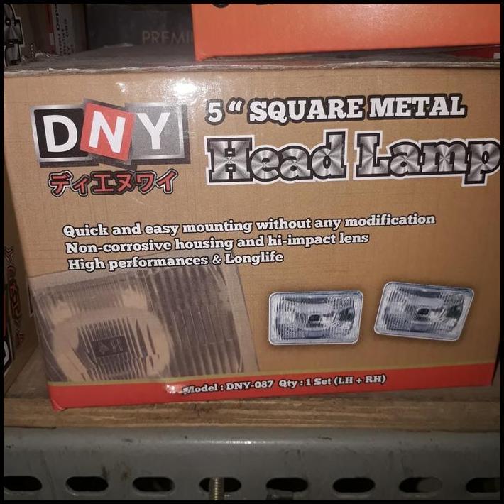 GRATIS ONGKIR LAMPU DEPAN SEALED BEAM KOTAK 