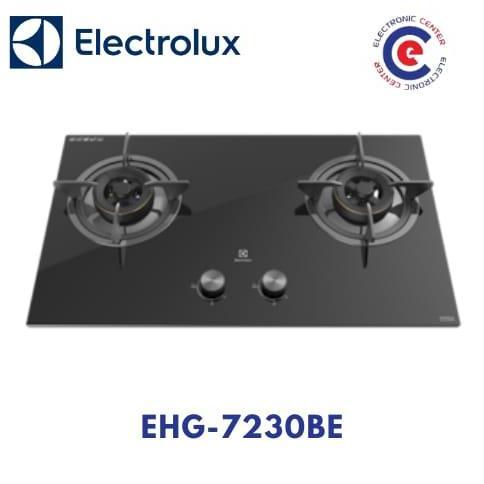 Kompor Tanam ELECTROLUX EHG7230BE Kompor Gas 2 tunggku Hitam Kaca