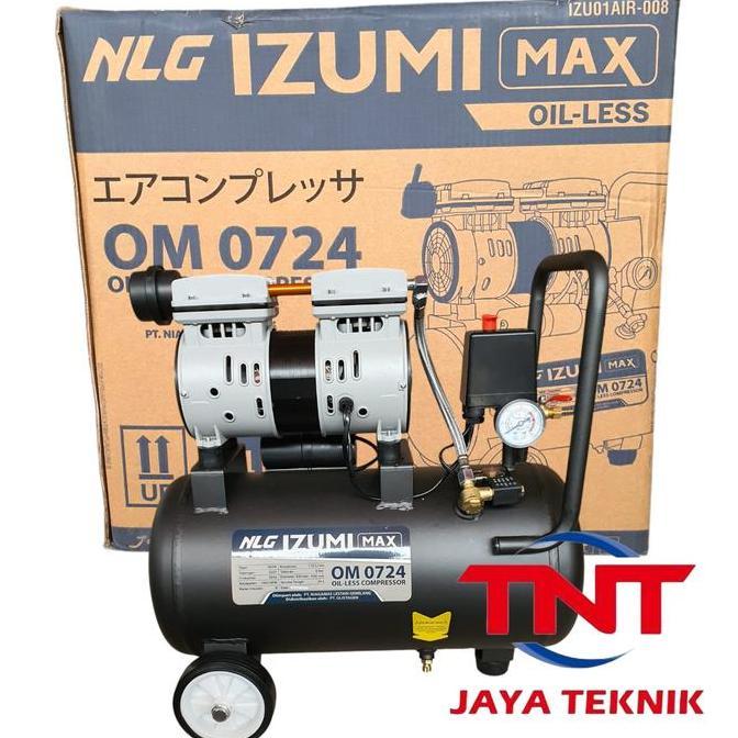 Sale Mesin Kompresor Angin Oilles Izumi Max Om 0724 / Izumi Max Om0724