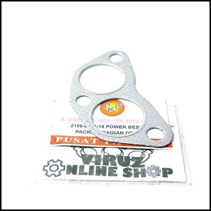 TERBARU PAKING PACKING KNALPOT GASKET EXHAUST MANIFOLD & CENTER PIPE PIPA SUZUKI ESCUDO KAPSUL 1.6 1