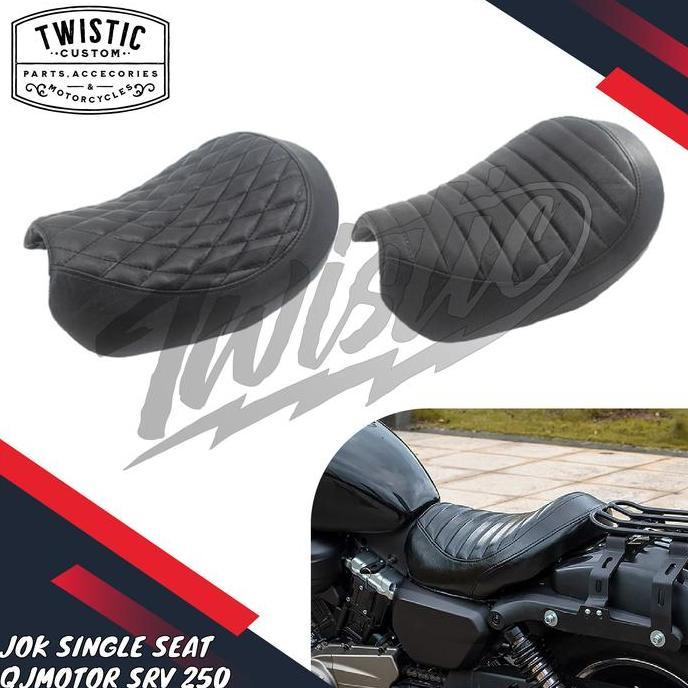 Jok Single Seat Solo Motor Qjmotor Qj Motor Srv250 Srv 250 Terbaru