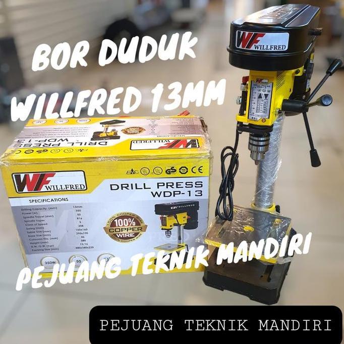 Terjangkau Bor Duduk 13Mm Willfred / Bor Duduk Willfred 13 Mm / Bor Duduk 13Mm