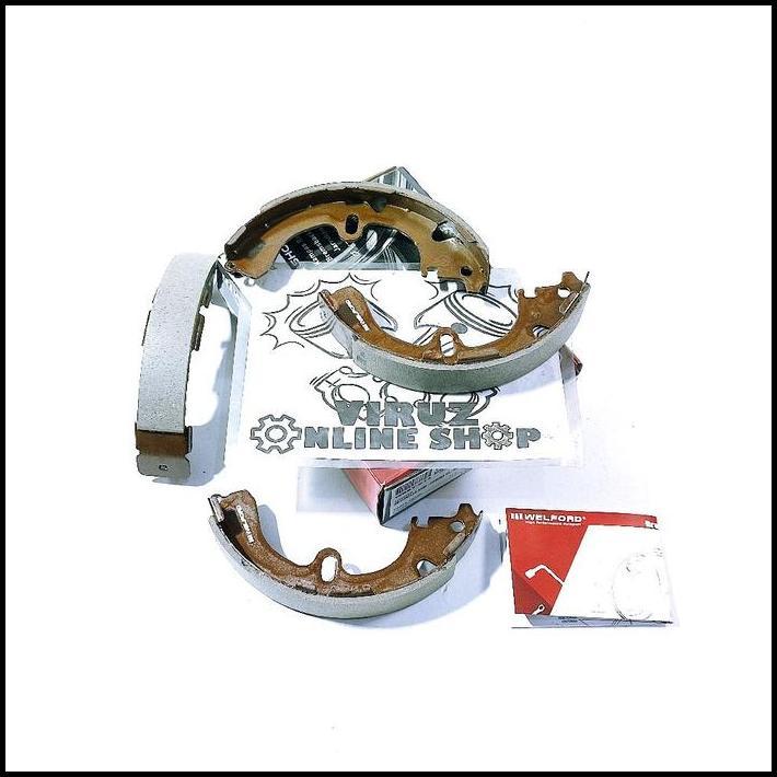 GRATIS ONGKIR KAMPAS REM BELAKANG BRAKE SHOE TOYOTA COROLLA AE80 CORONA EX SALOON PART 04495-12090