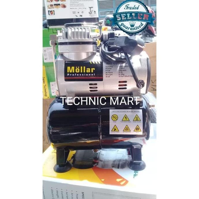 Sale Mollar Mini Compressor - Airbrush Kompresor (Lakoni)