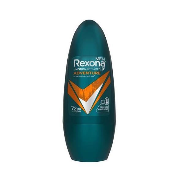 REXONA MEN ROLL ON ADVENTURE 45 ML - DEODORANT (TERBAIK) (TERBARU) (TERMURAH)