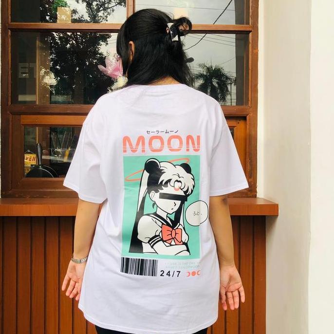 Kudou x Metro - Tshirt Sailormoon Nasa Girl Streetstyle Anime Manga