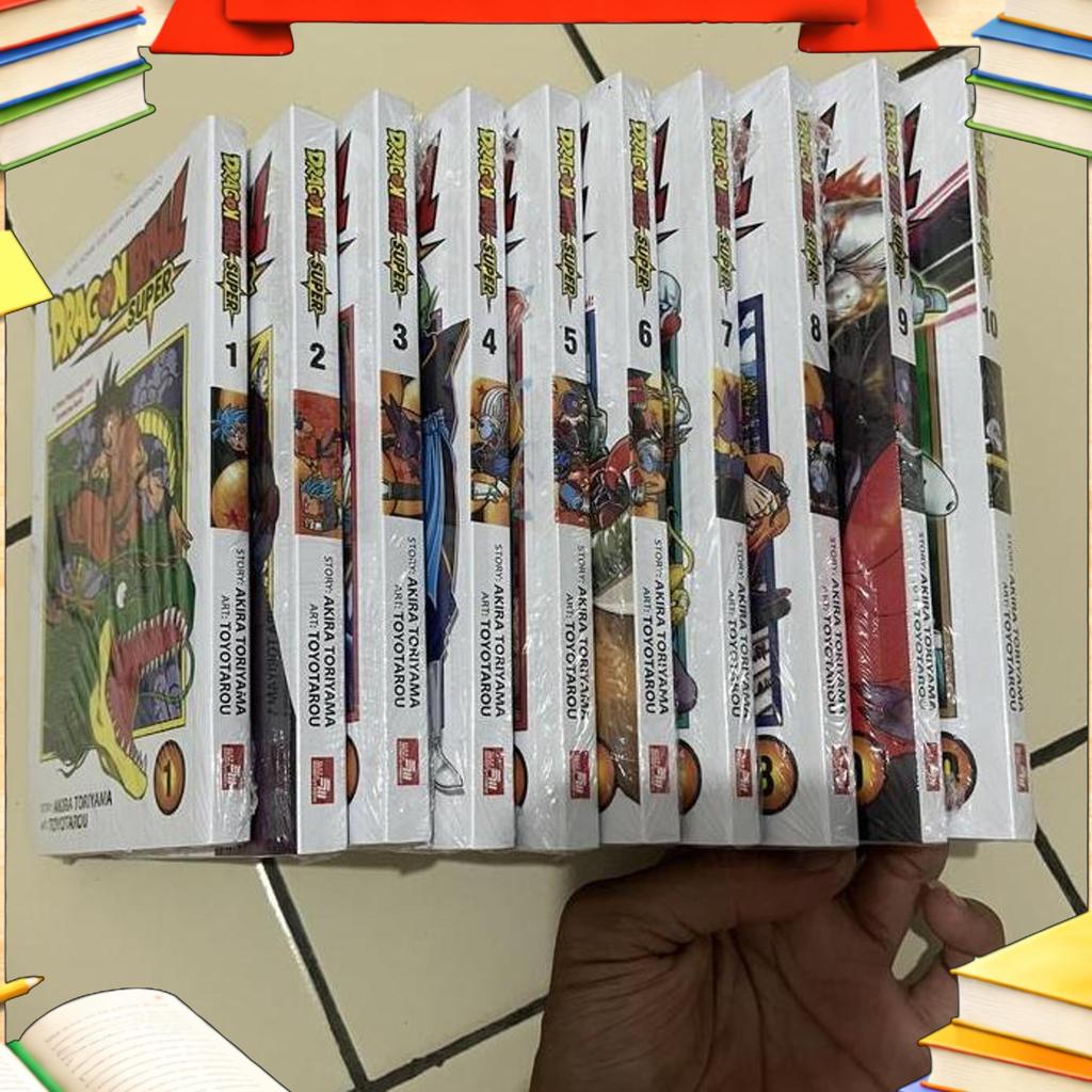 Komik Set Dragon Ball Super 01 02 03 04 05 06 07 08 09 10 (1-10) By Akira Toriyama