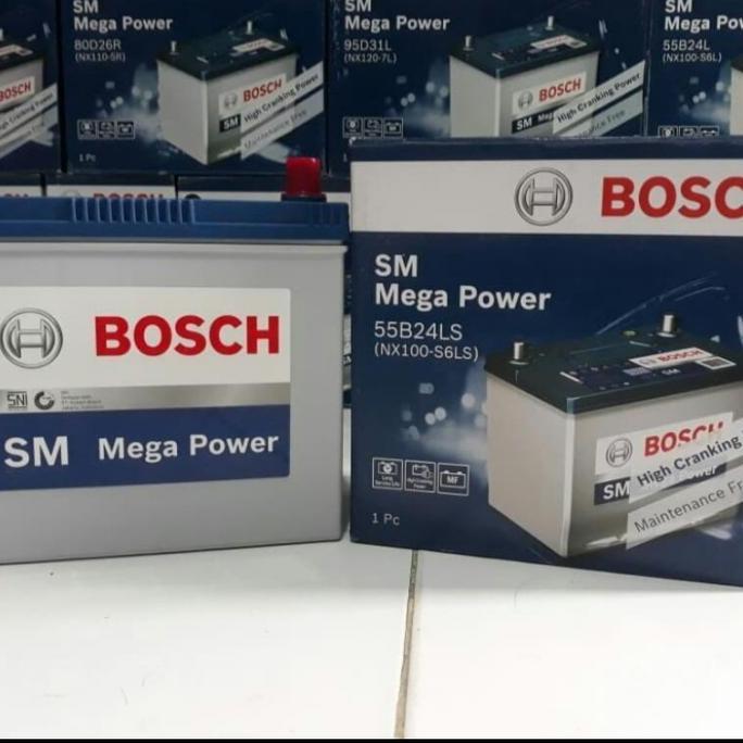 BEBAS ONGKIR - Aki CRV/ Aki HRV/ Aki Innova Bensin/ Bosch MF NS60LS/ NS 60 LS/55B24LS