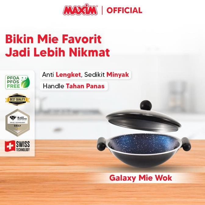 Maxim Galaxy Wajan Teflon Anti Lengket Kecil 17cm