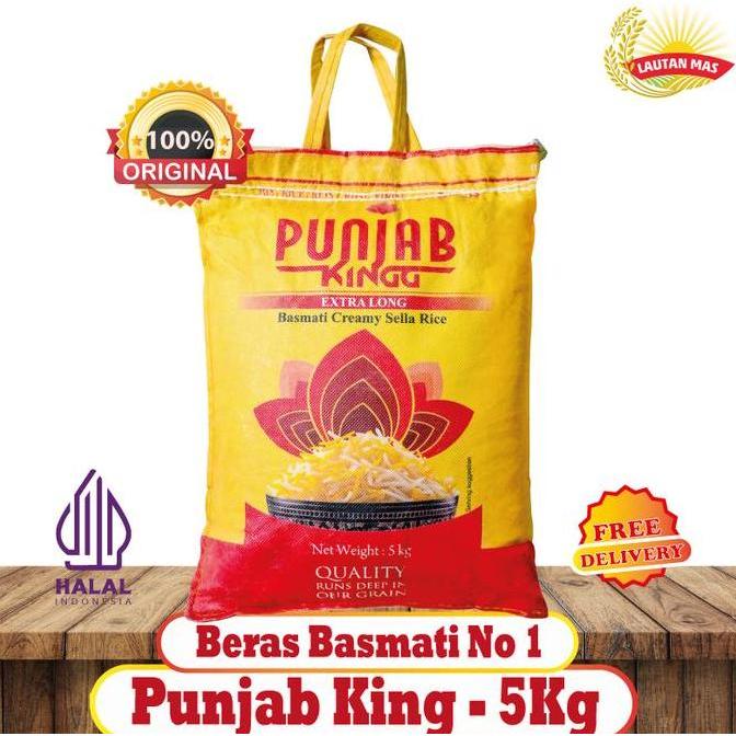 Punjab King Beras Basmati 5KG