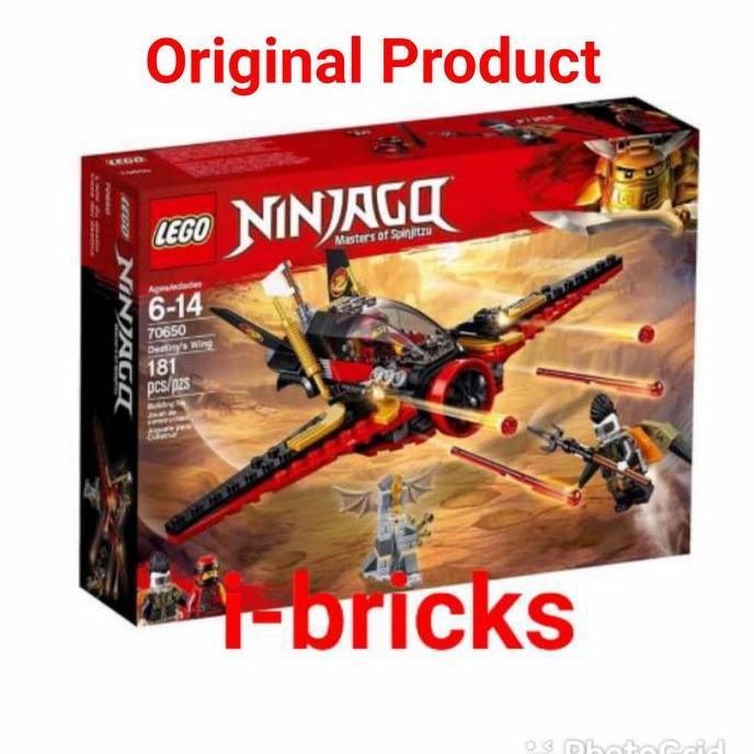 lego ninjago 70650 Destinys wing (TERBAIK) (TERBARU) (TERMURAH)