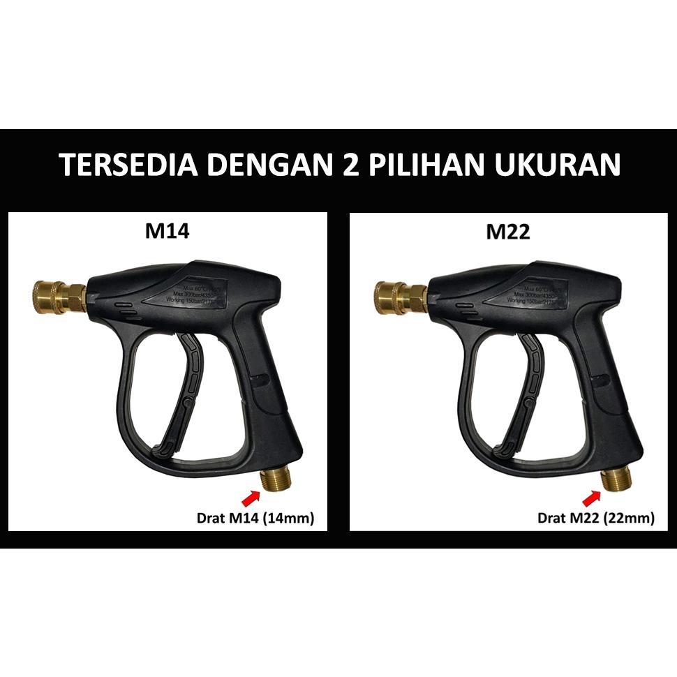 STIK GAGANG TEMBAKAN PISTOL SEMPROTAN TEKANAN TINGGI HIGH PRESSURE WATER TABUNG BOTOL FOAM LANCE FOA
