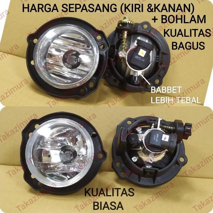 Foglamp Lampu Kabut ONLY Mobil All New Avanza Xenia 2012 2013 2014 2015 READY