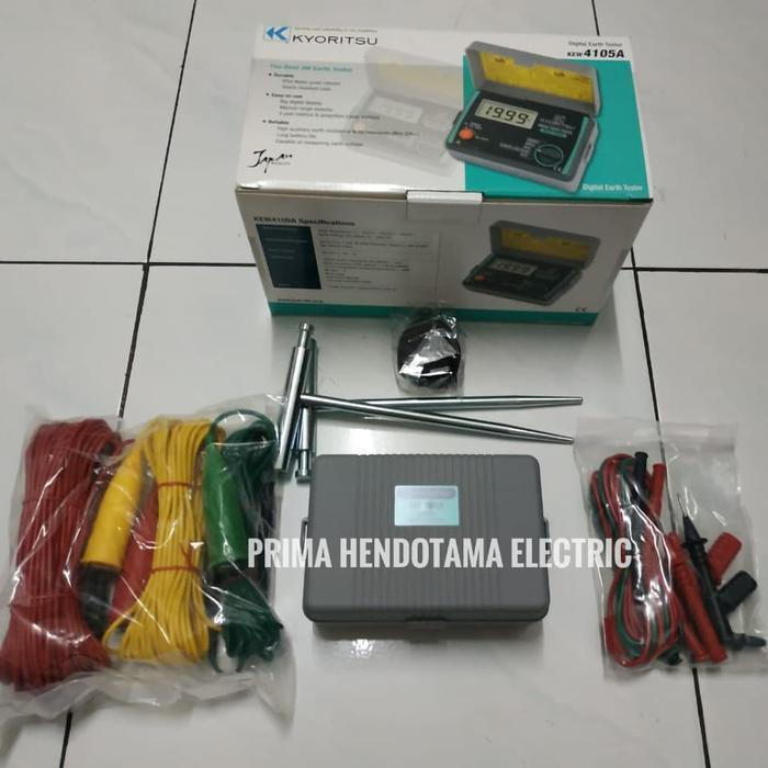 Digital Earth Tester KEW 4105A Kyoritsu | Earth Tester Kyoritsu 4105A