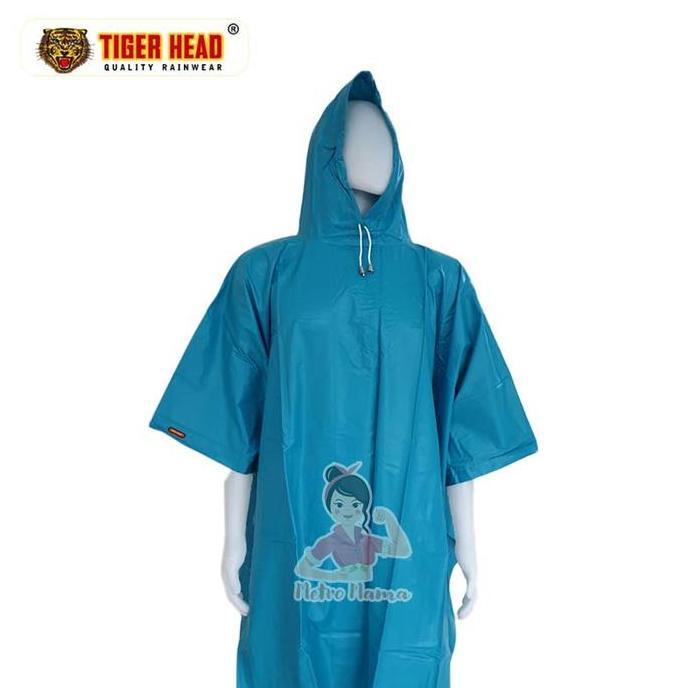 Jas hujan PONCO TIGER HEAD 68205 ORIGINAL Mantel Jaket Tebal Murah