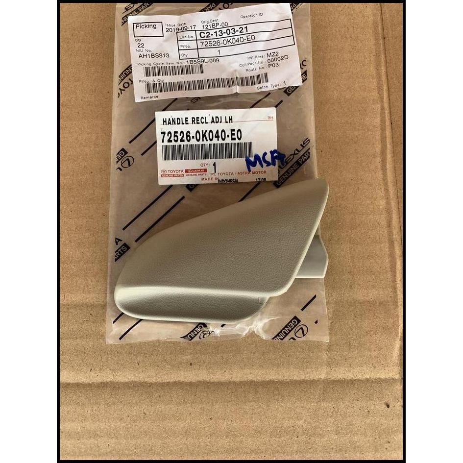 GRATIS ONGKIR HANDLE JOK DEPAN INNOVA 2008-2015 