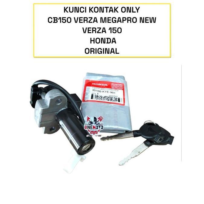 NEW KUNCI KONTAK ONLY CB150 VERZA MEGAPRO NEW VERZA 150 HONDA ORIGINAL 35100-KYE-901