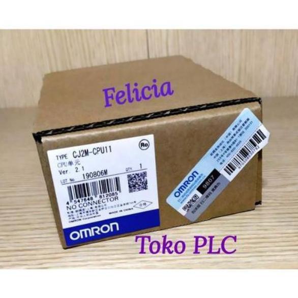 TERMURAH - CJ2M-CPU11 PLC Omron PLC CPU CJ Series CJ2MCPU11