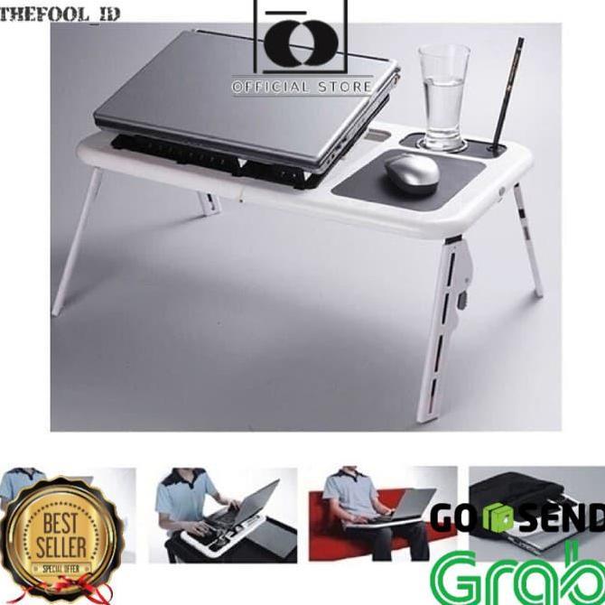 BOVANA Meja Laptop Lipat Portable|Meja Laptop Kipas Pendingin E-Table