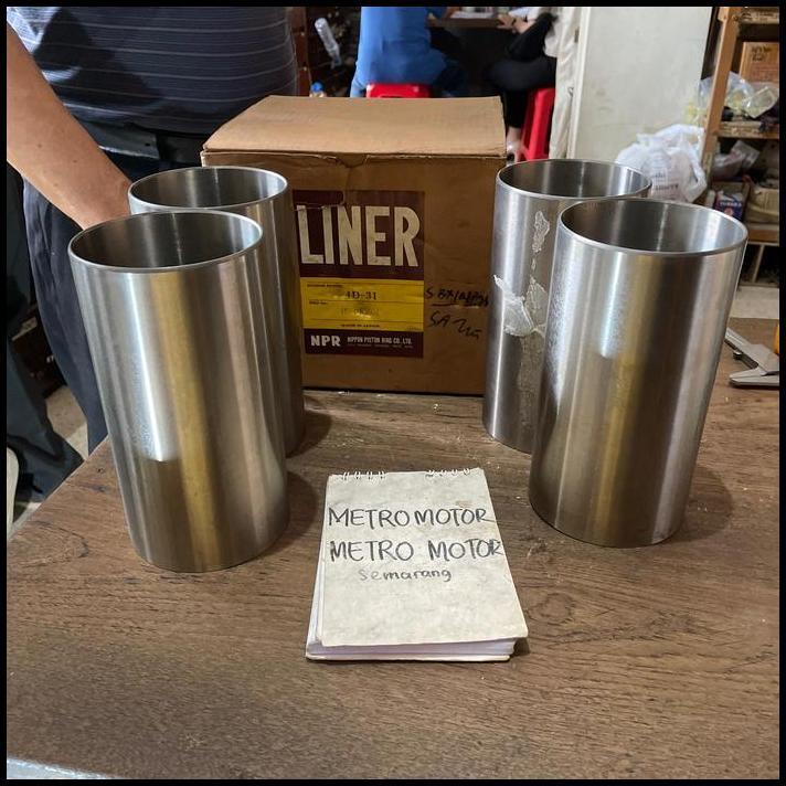 GRATIS ONGKIR BORING PS100 MITSUBISHI PS 100 100PS COLT DIESEL LINER 4D31 NPR JAPAN 