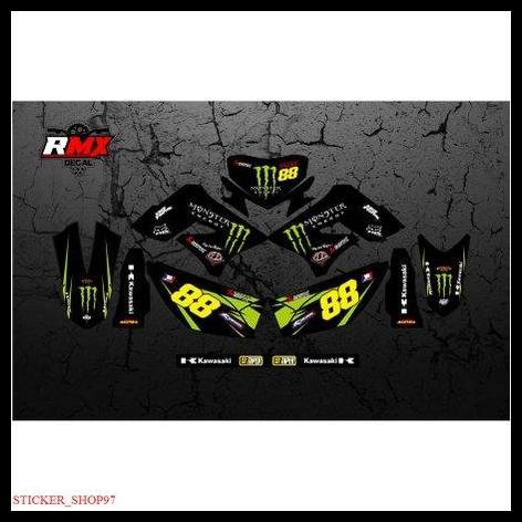 DISKON PREMIUM DECAL KLX 150 SL FULLBODY (018) STIKER DTRACKER LAMA