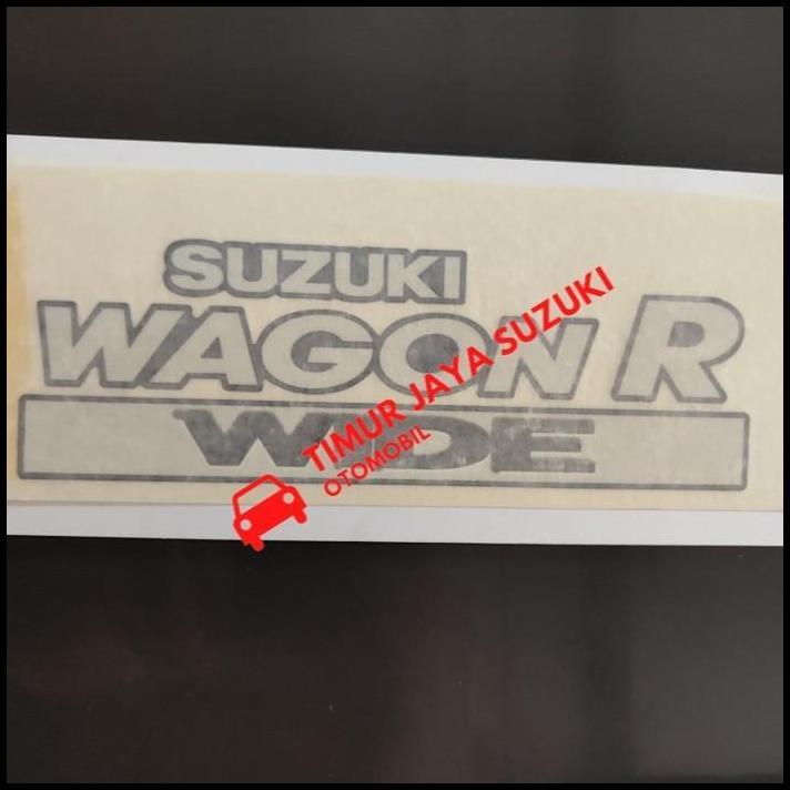 DISKON STICKER SUZUKI WAGON R WIDE ASLI SGP SPAREPART SUZUKI 