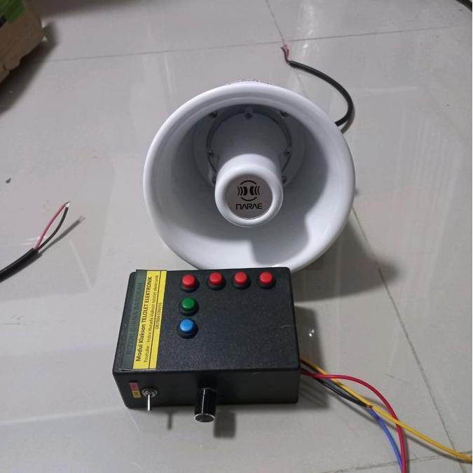 Klakson Truk / Klakson Bus / Klakson Telolet Klakson Basuri 4 tombol Bus dan kereta wisata