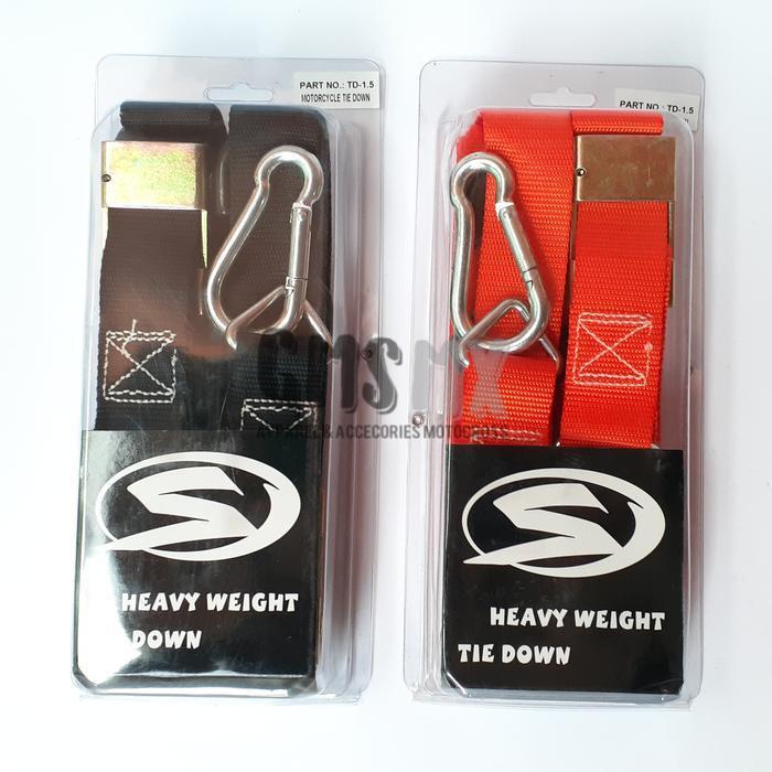 Tie Down Straps Snd , Tali Ikatan Motor Snd , Tali Pengikat Motor Original Dan Terpercaya