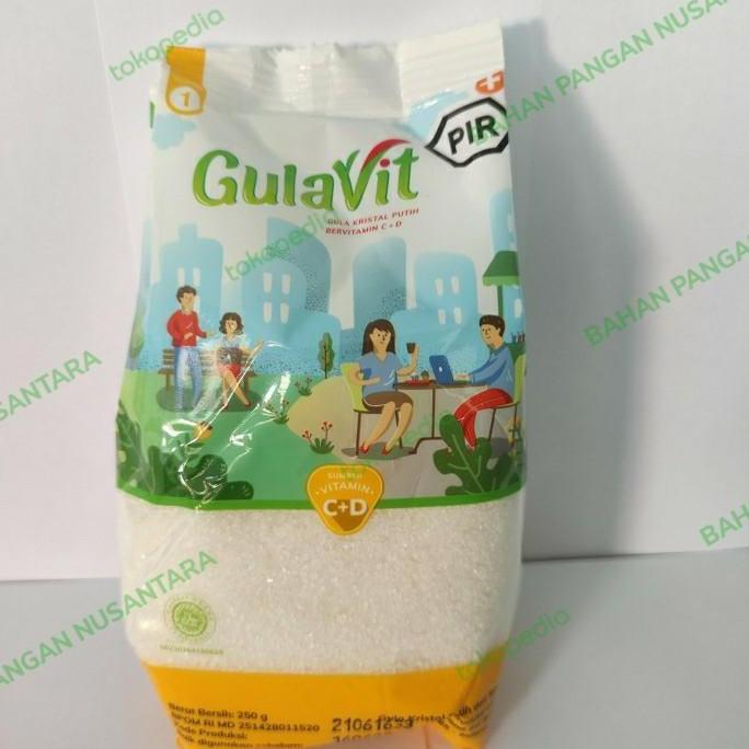 Gula Pasir Gulavit 250 Gram Gula Bervitamin